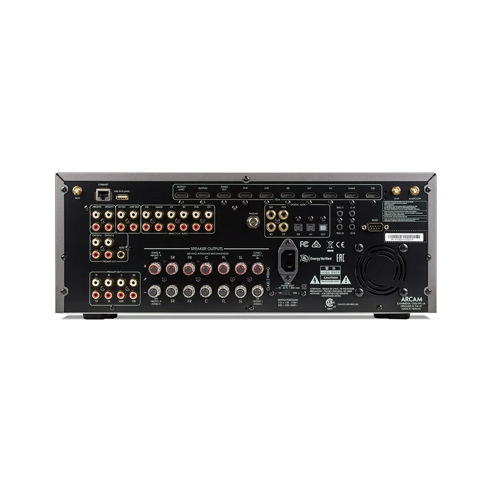 Arcam AVR21 audio - vidéo intoamplificateur 9.1.6 Dolby Atmos gris