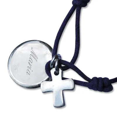 Baptism Medal and Cross.