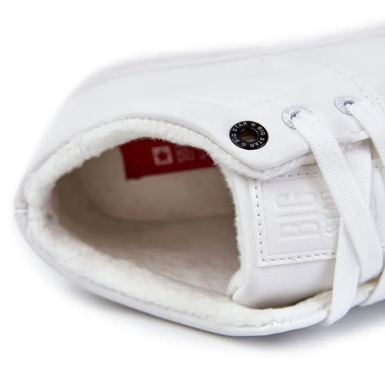 Big Star KK174347 Classic Leather Sneakers White Men's Shoes