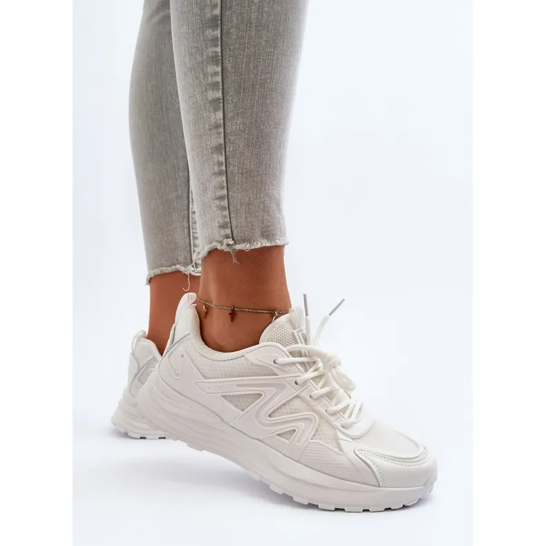 Baskets femme Big Star NN274A084 Blanc blanche