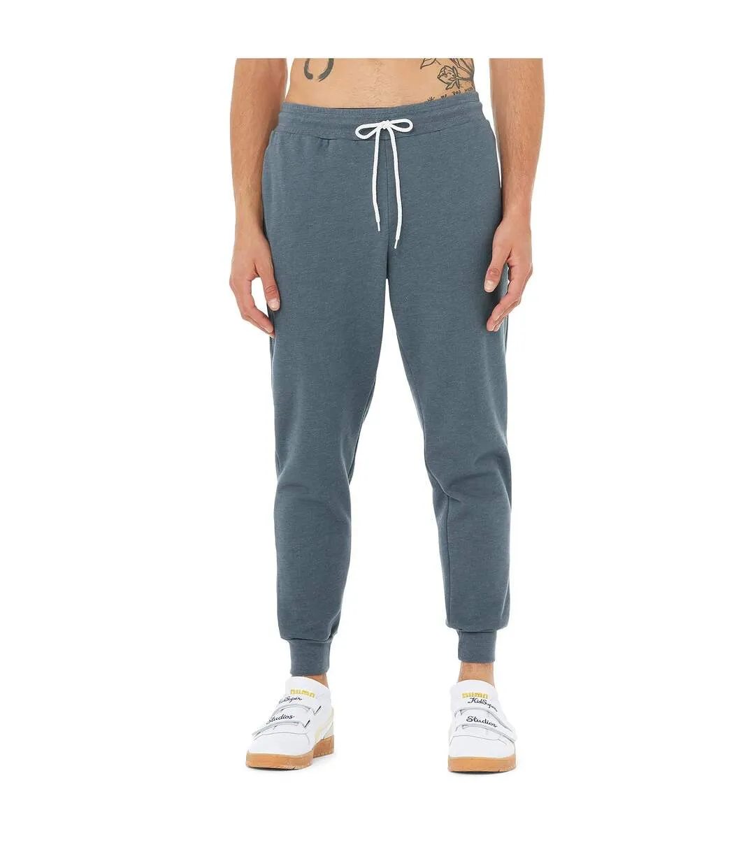 Bella + Canvas slate gray unisex jogging pants