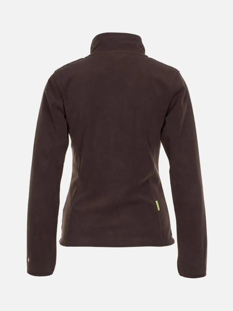 Blouson polaire femme ACESARE - Marron