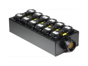 BOITIER 6 Circuits • Kilt 350 cablé Socapex 41902N et 12PC10/16 E1000