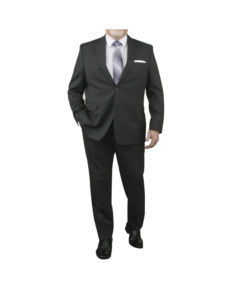 Bruno Saint Hilaire Veste de costume grande taille plomb - Size-factory