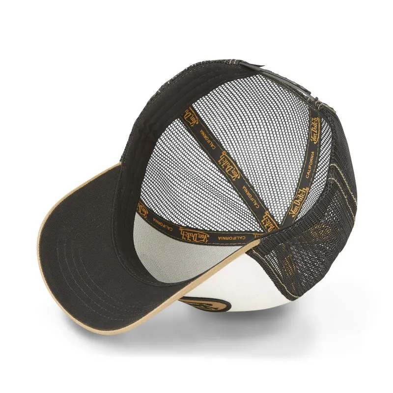 Casquette Vondutch Blanche Trucker Snapback CLASSIC