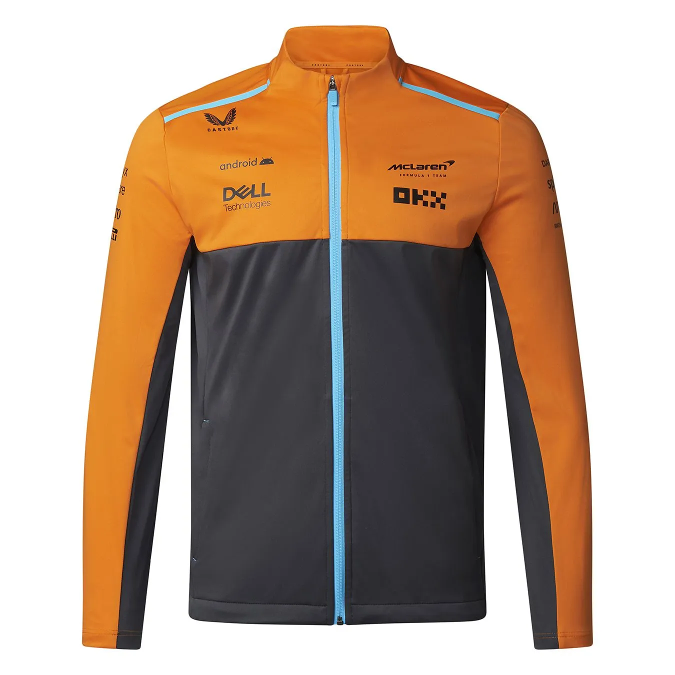 Castore McLaren Team Replica Softshell Jacket Orange Unisex