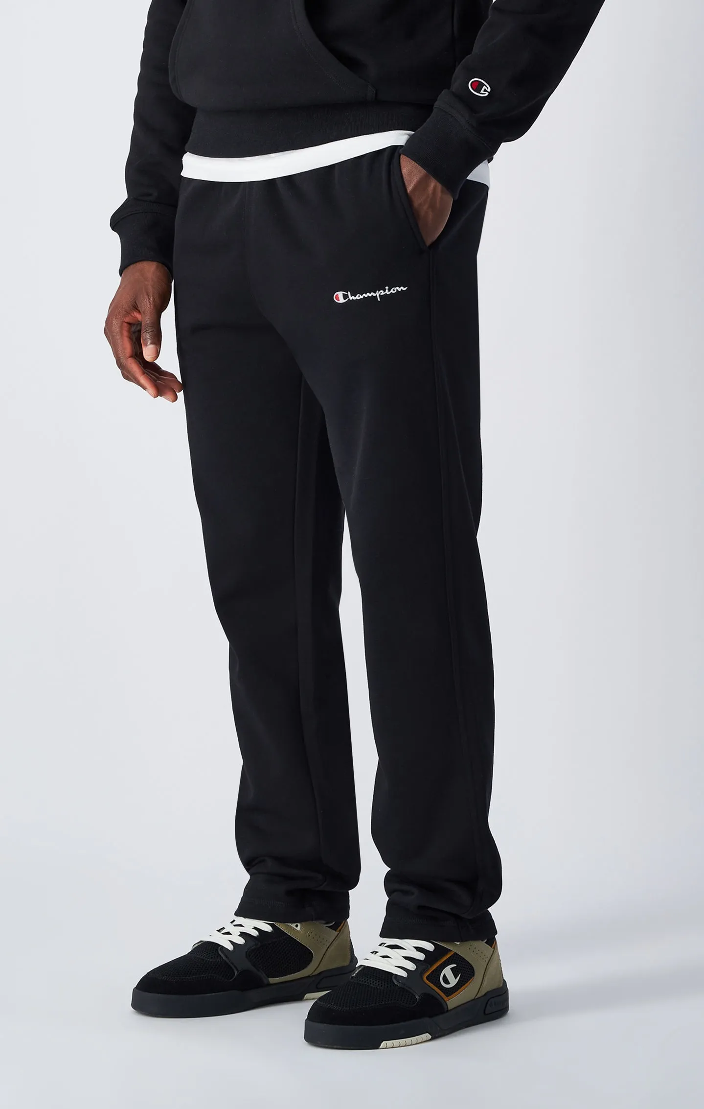 Champion France fleece straight jogging pants.