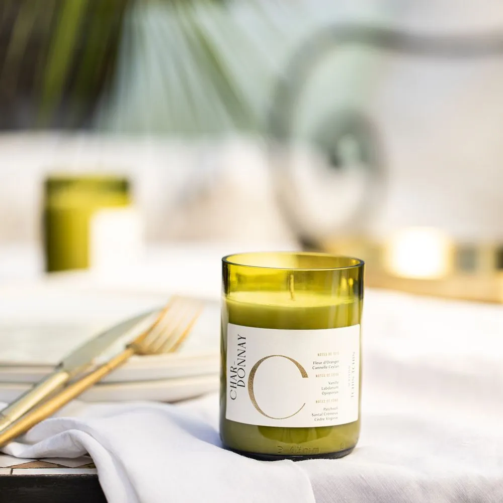 Chardonnay scented candle