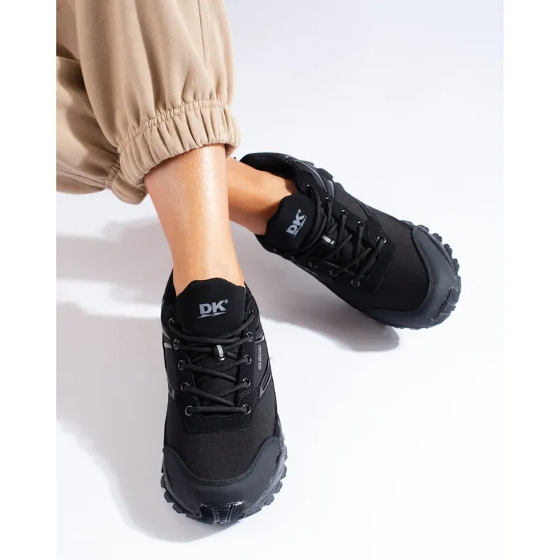 Women's Black DK Sports Trekking Shoes