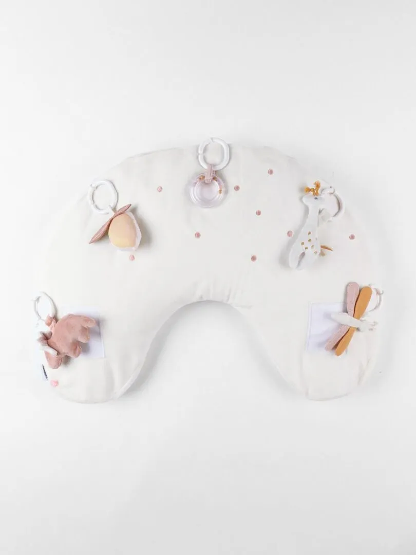 Evolutif Veloudoux TSO Activity Cushion - Noukie's - Beige