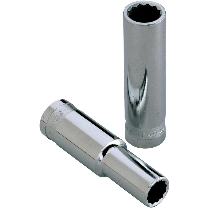 Douille 1/2'' Longue - 12 Pans Sam Outillage