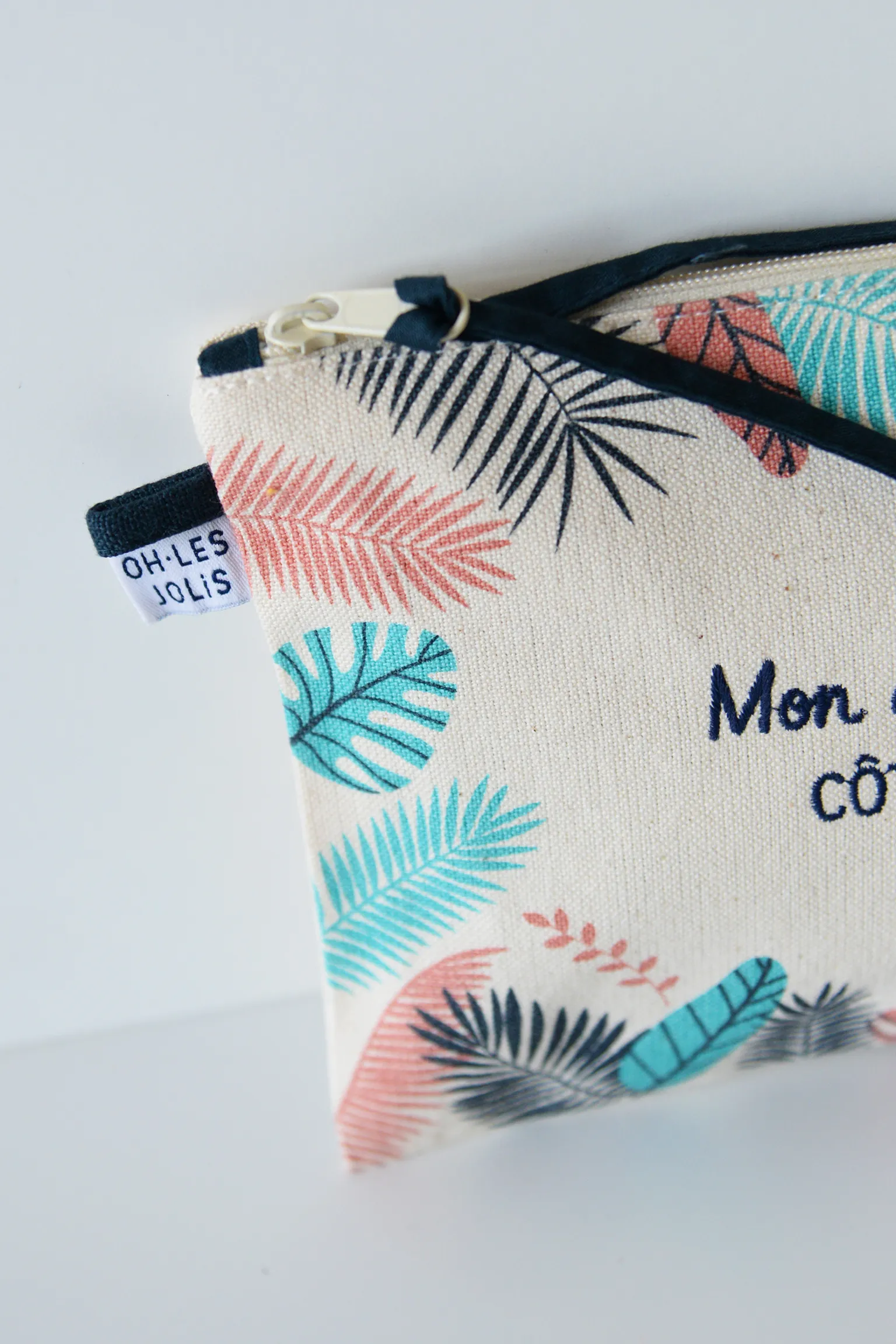French Brand - Stylish Pouch - — OH SO PRETTY | Shop 100% Organic Cotton T-shirts, Sweatshirts, and Accessories