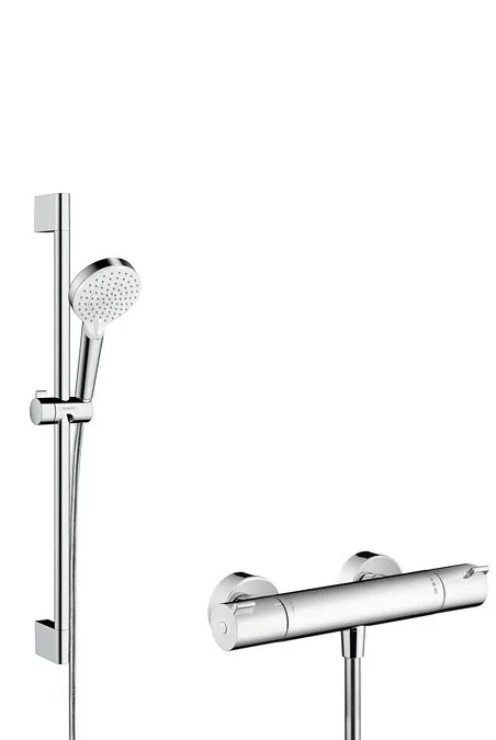 Hansgrohe Set de douche Combi Crometta Vario 0,65m/Ecostat 1001 CL (HG-27812400)