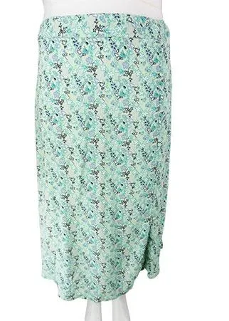 Jupe -Tissaia--Vert-46 - XL-Féminin