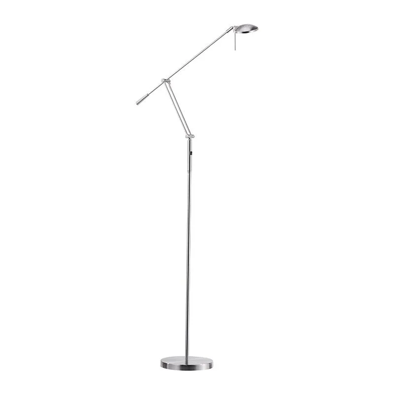 Lampadaire moderne en acier avec bras réglable LED - Mimas