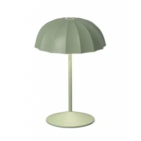 Lampe extérieur parasol vert olive 23cm OMBRELLINO SOMPEX