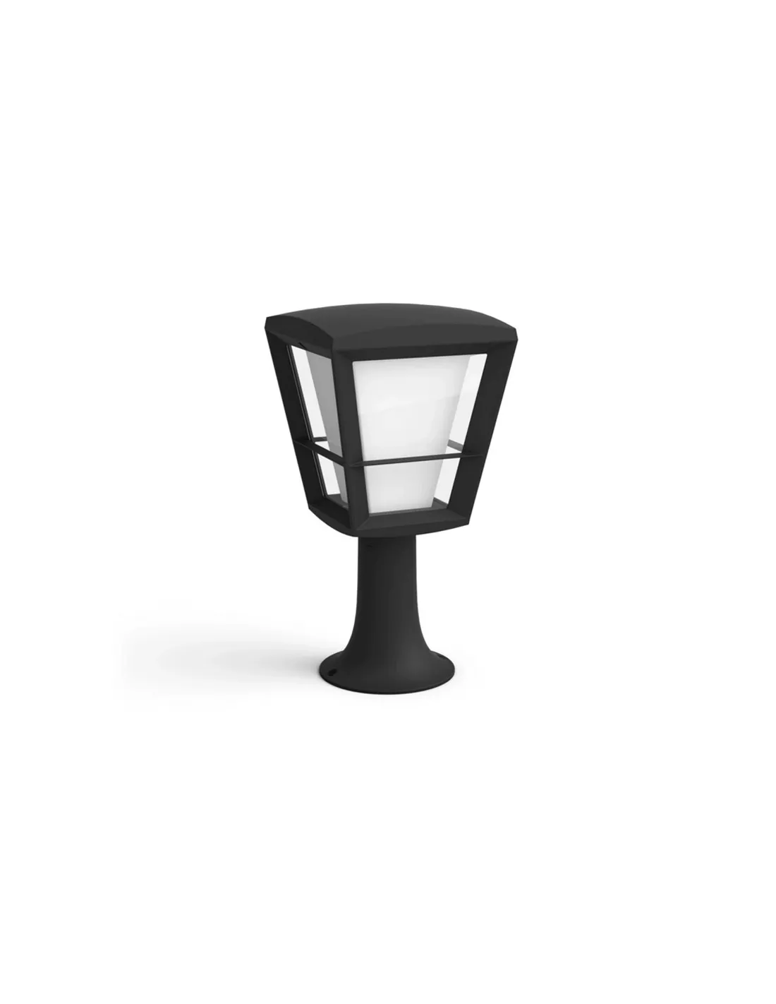Lampe LED d'extérieur sur pied Econic Noir 15W | leonleds