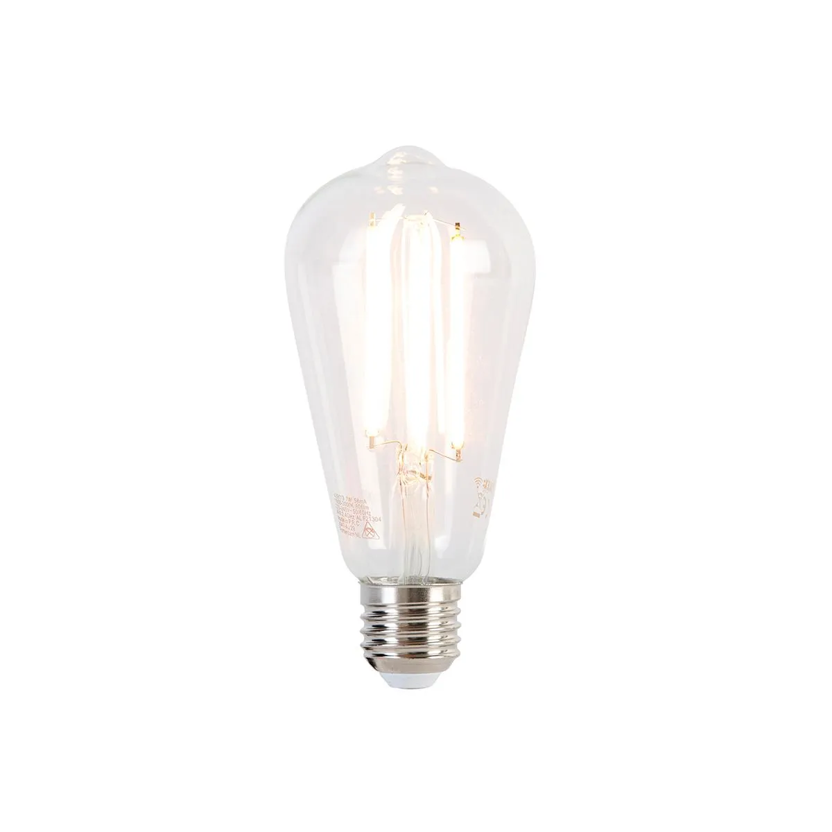Lampe LED intelligente E27 dim to warm ST64 7W 806 lm 1800-3000K