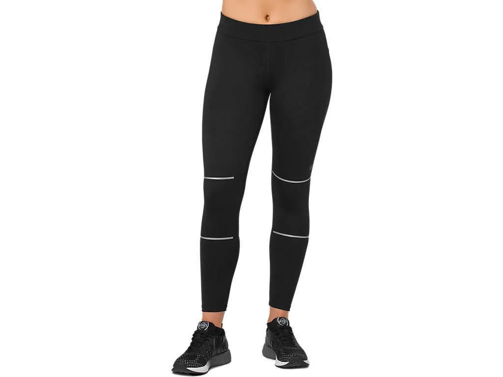Lite-Show 7/8 Tight Performance Black Running Tights