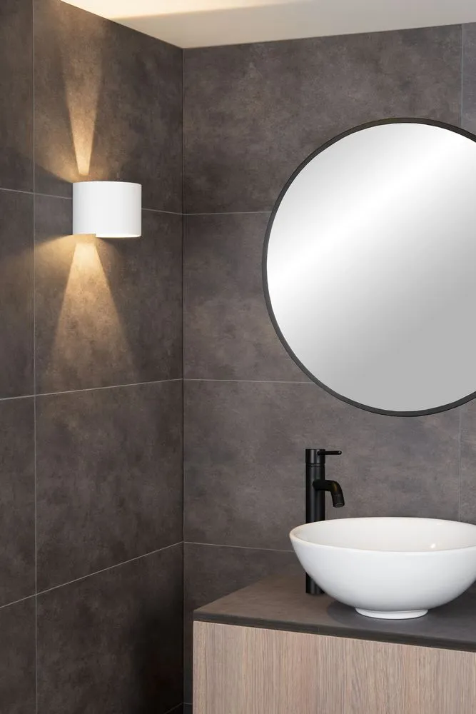 LUCIDE 69201/06/31 Spot mural pour salle de bain blanc AXI