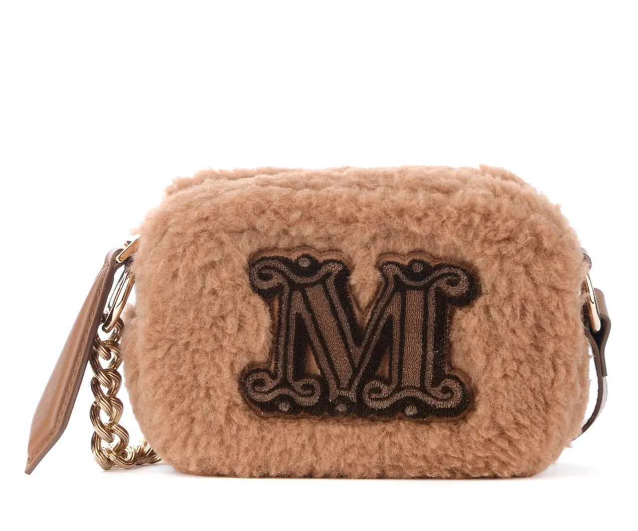 Max Mara Sac à bandoulière en tissu Teddy