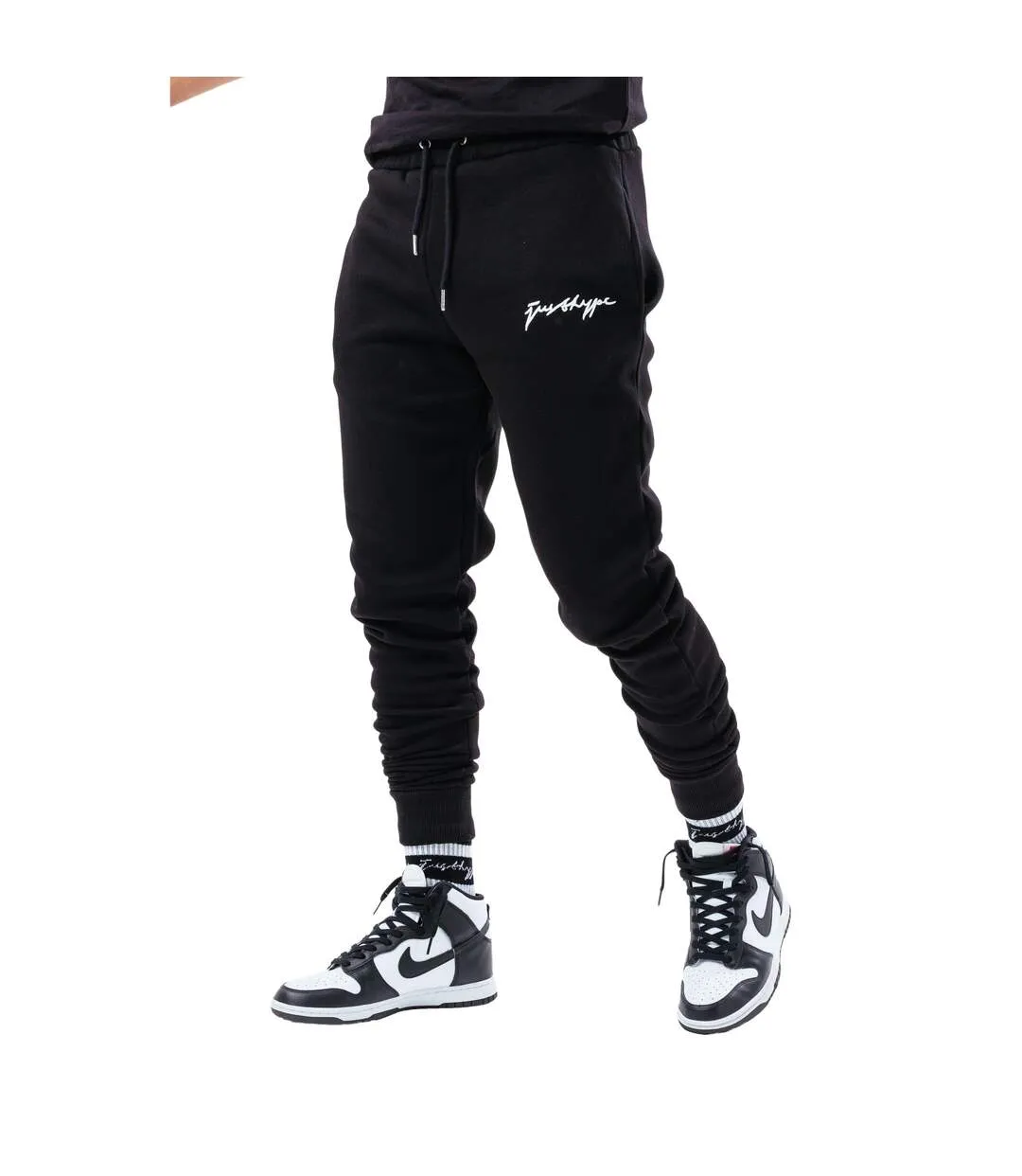 Men's Black Hype Joggers
