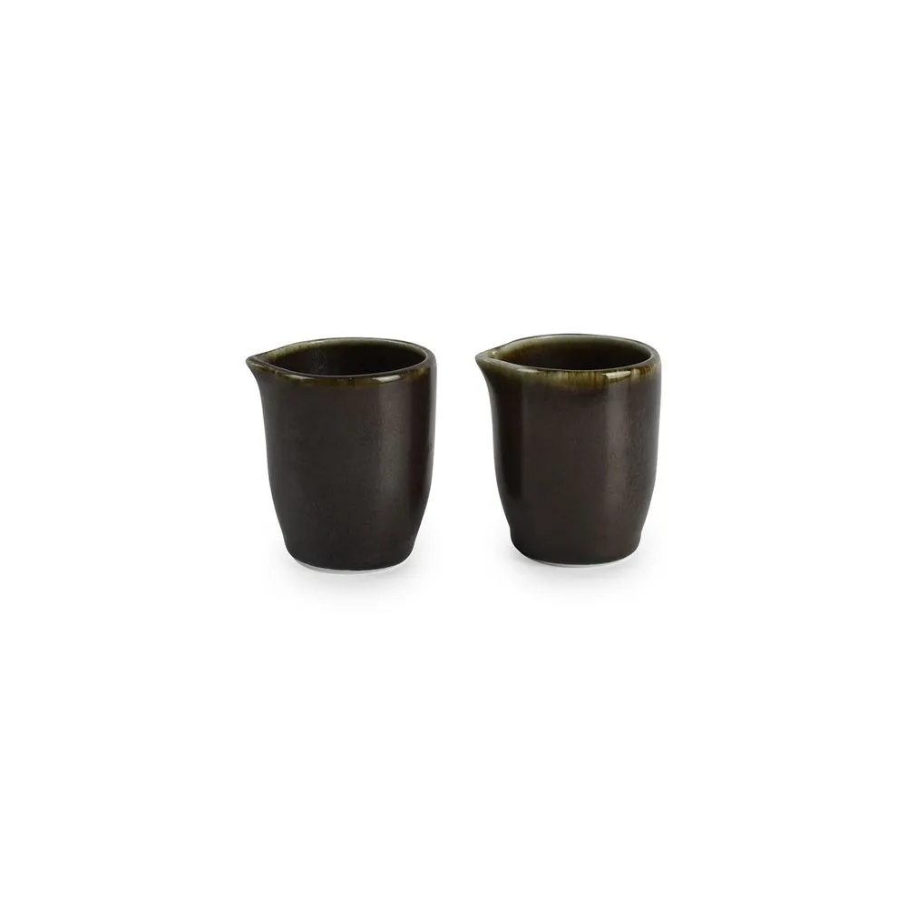Milk/sauce jug 8,5cl black ceres