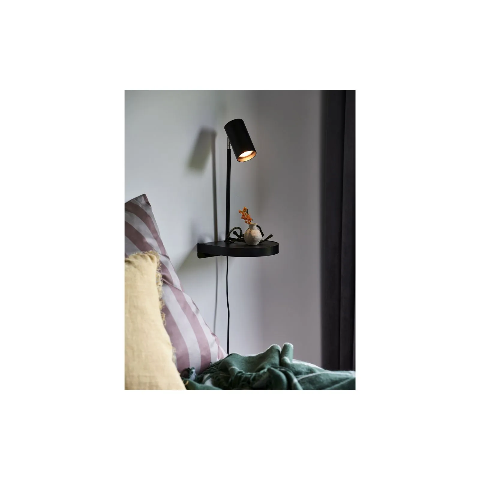 Nordlux applique murale Cody GU10 Noir Métal | Max 15W