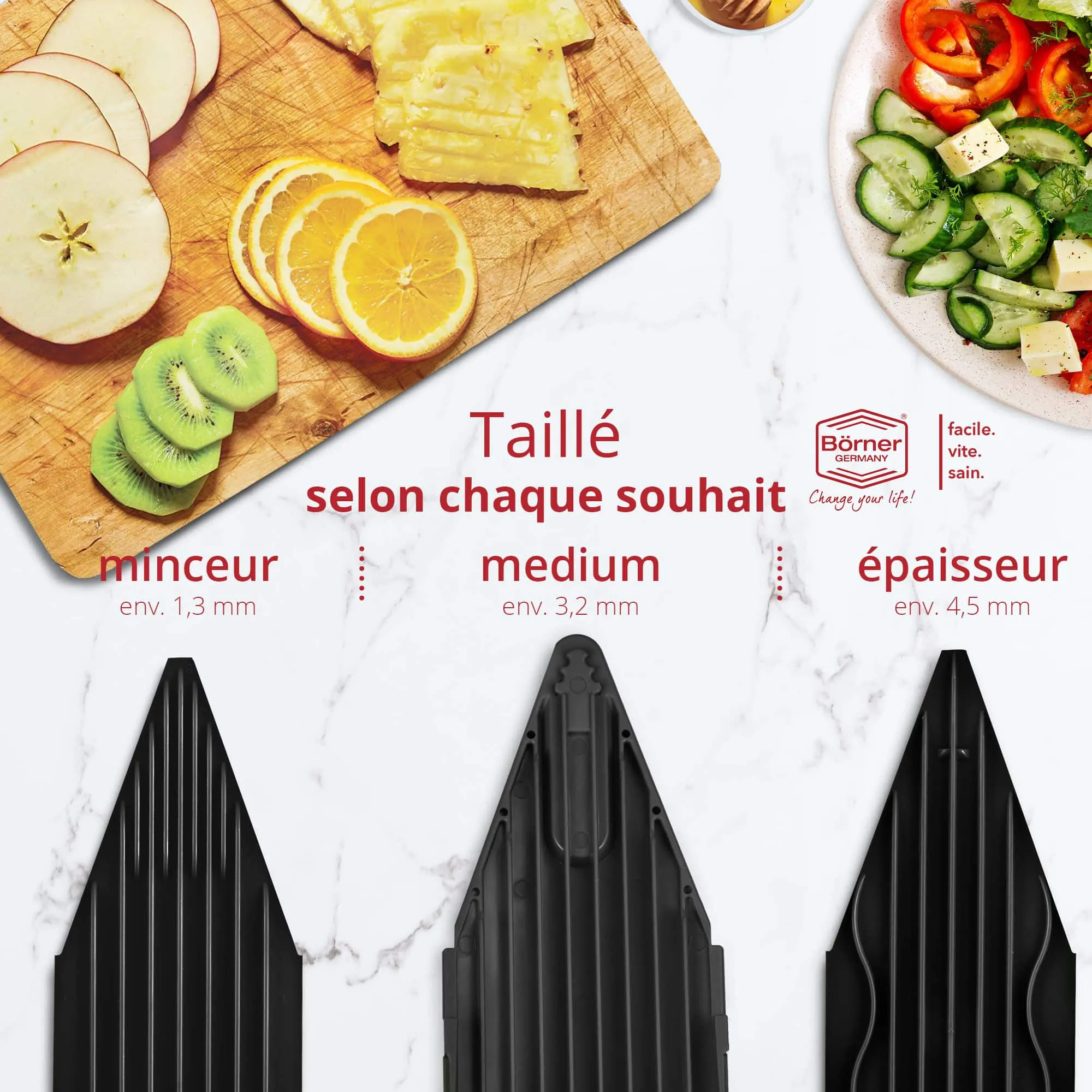 Offre Saint Valentin Set Standard mandoline V6 Exclusiveline