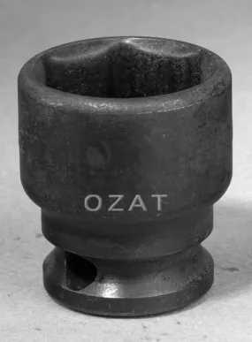 Ozat 24M120 Douille à chocs 120mm x 6 pans courte à prise 1-1/2"