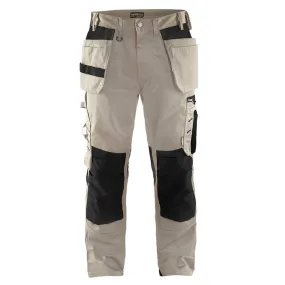 pantalon de travail artisan blaklader polycoton multipoches