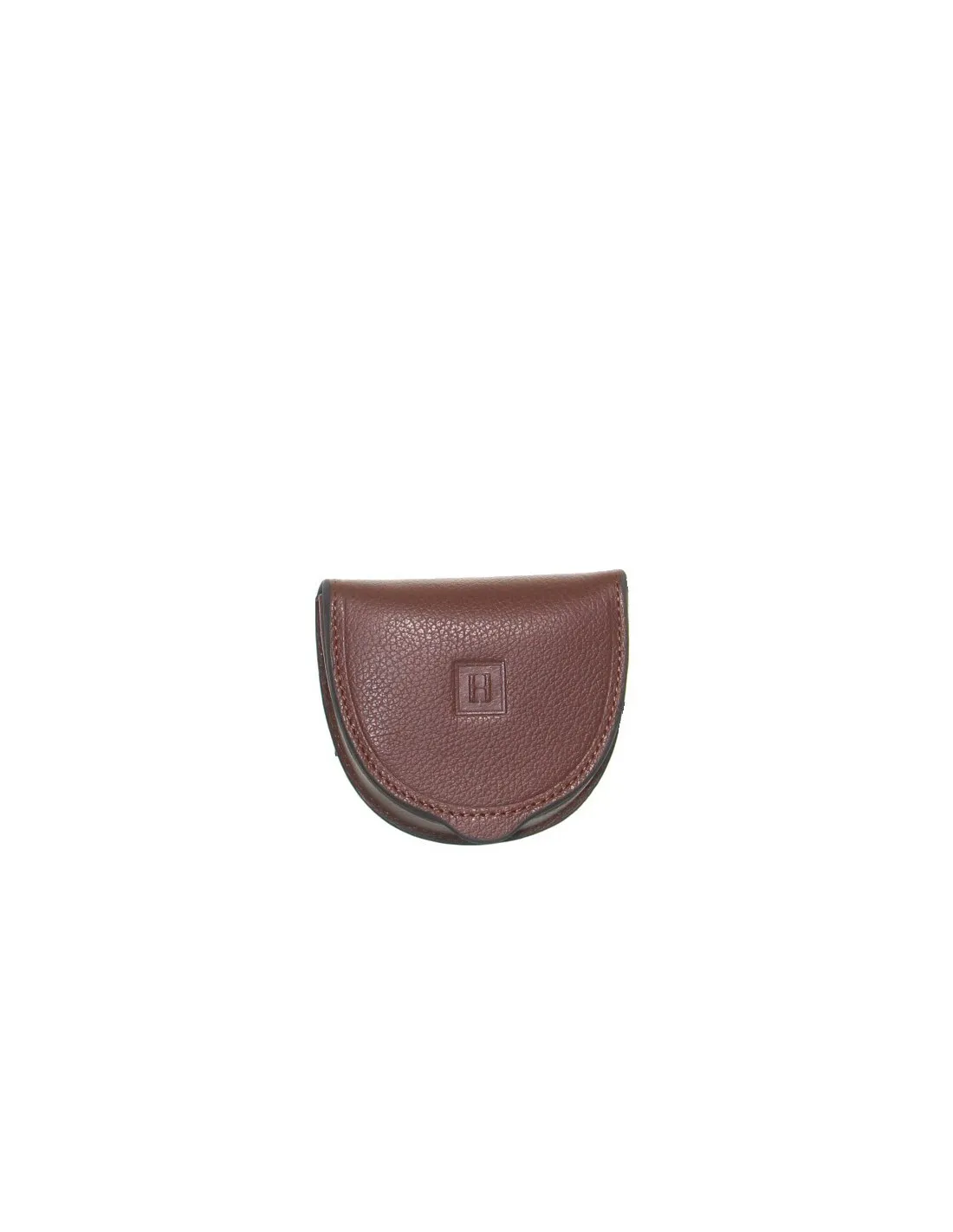 Hexagona cognac leather wallet ref_47971 dimensions 8*7*2