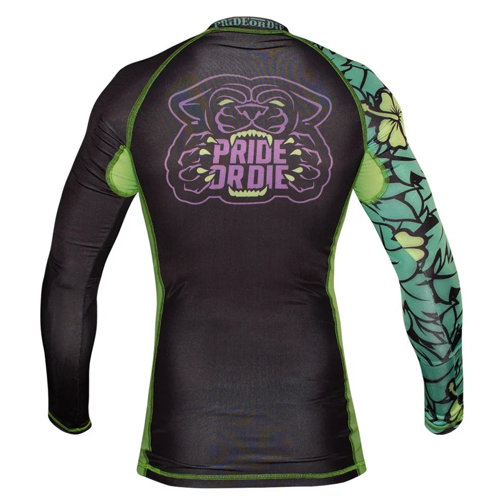 Pride Or Die Stay Hungry Rashguard - Black