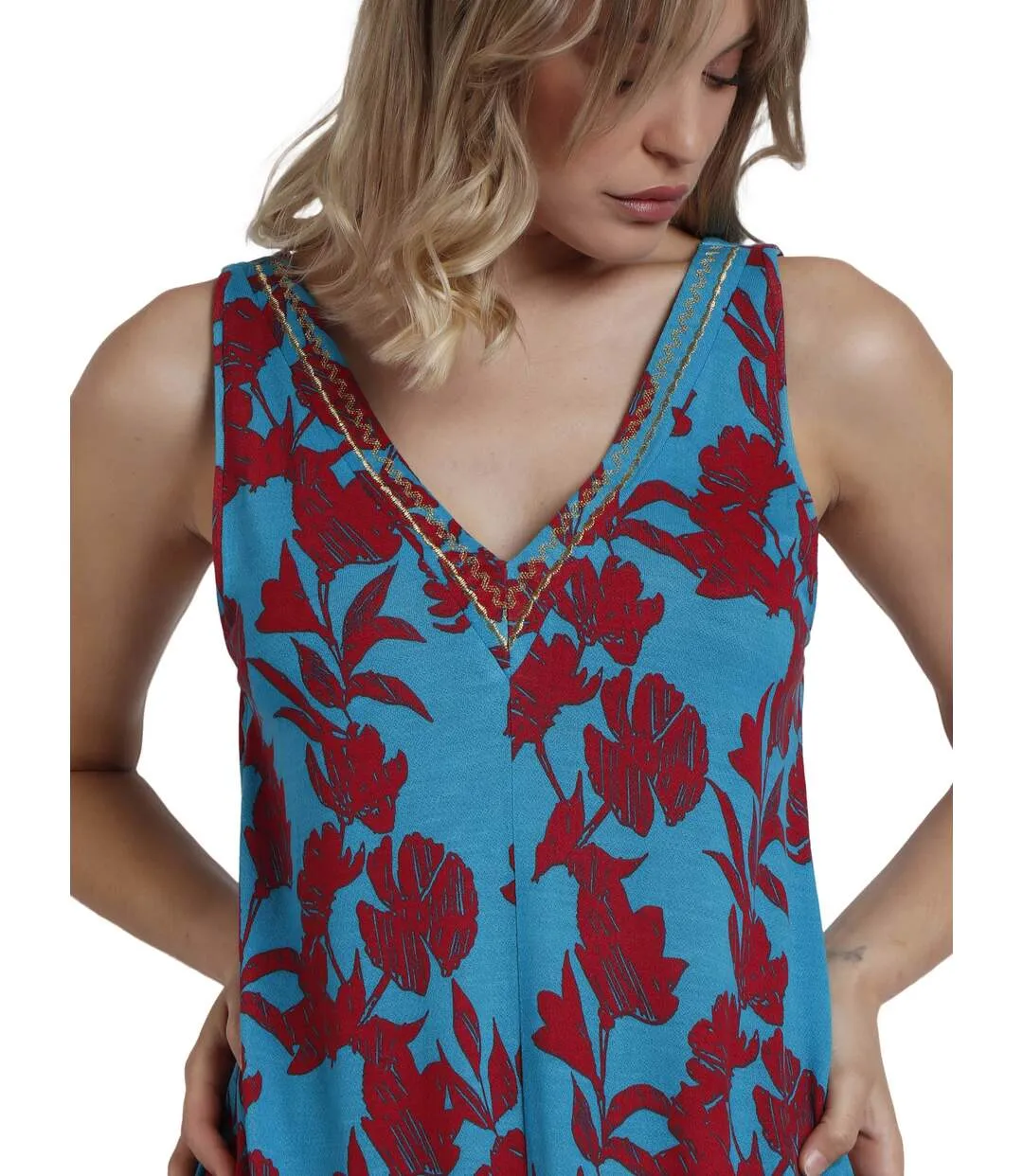Waves Admas Sleeveless Beach Dress