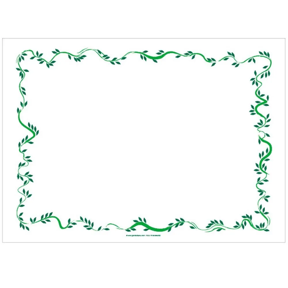 Set de table papier blanc Floralia 31x43cm - par 2000