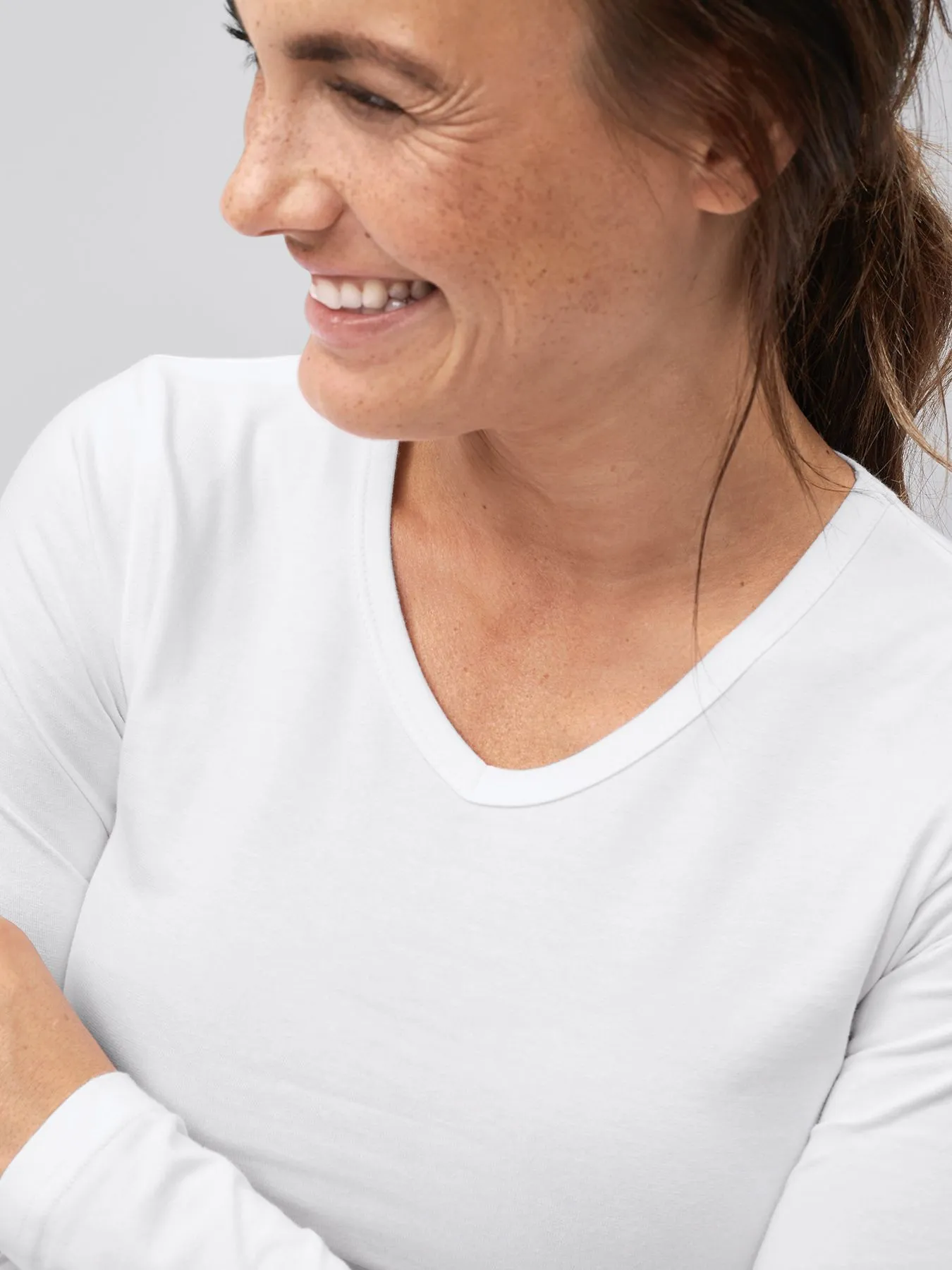 Shirt femme à manches longues – lot de 2
