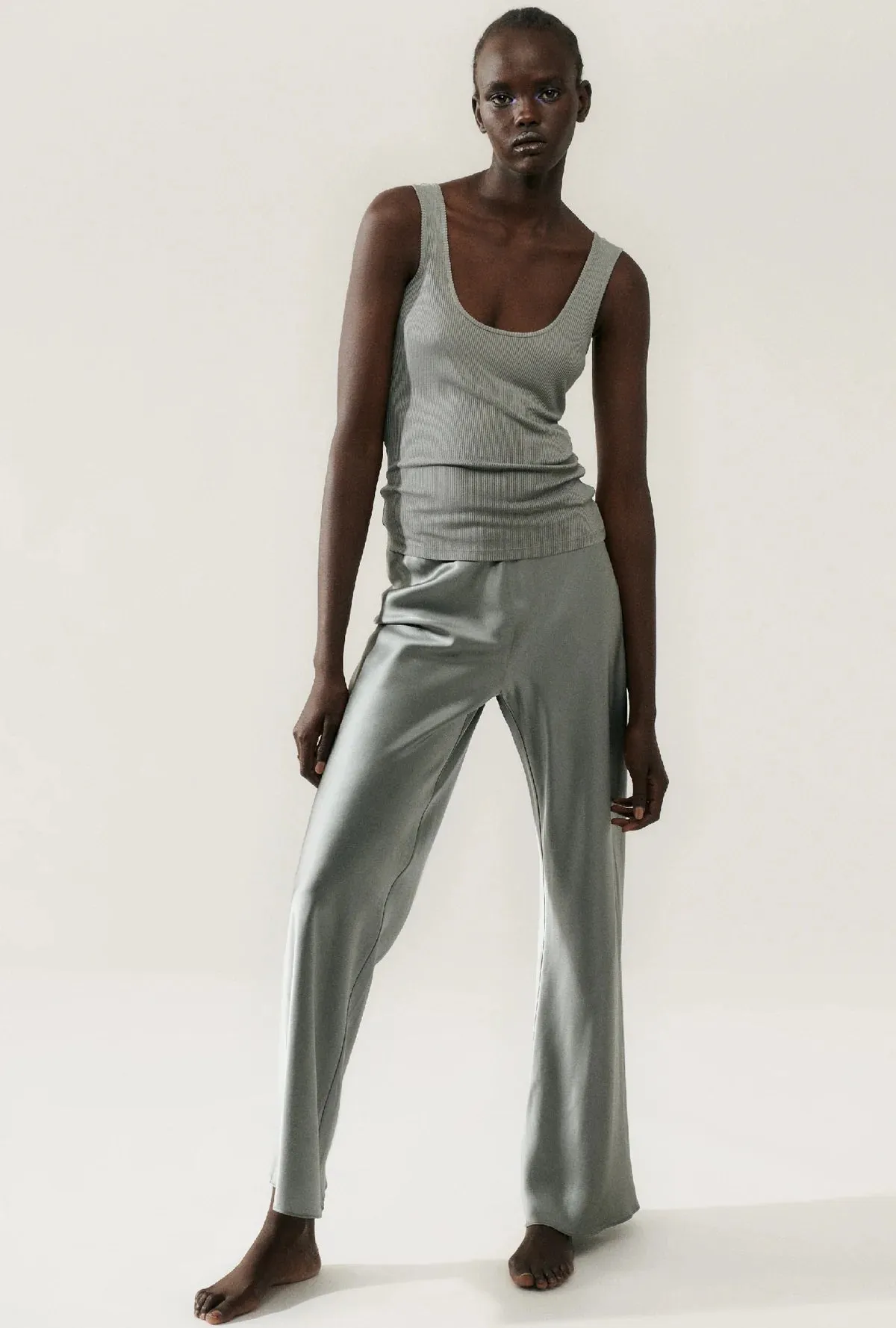 Silk Laundry - Ribbed Tank