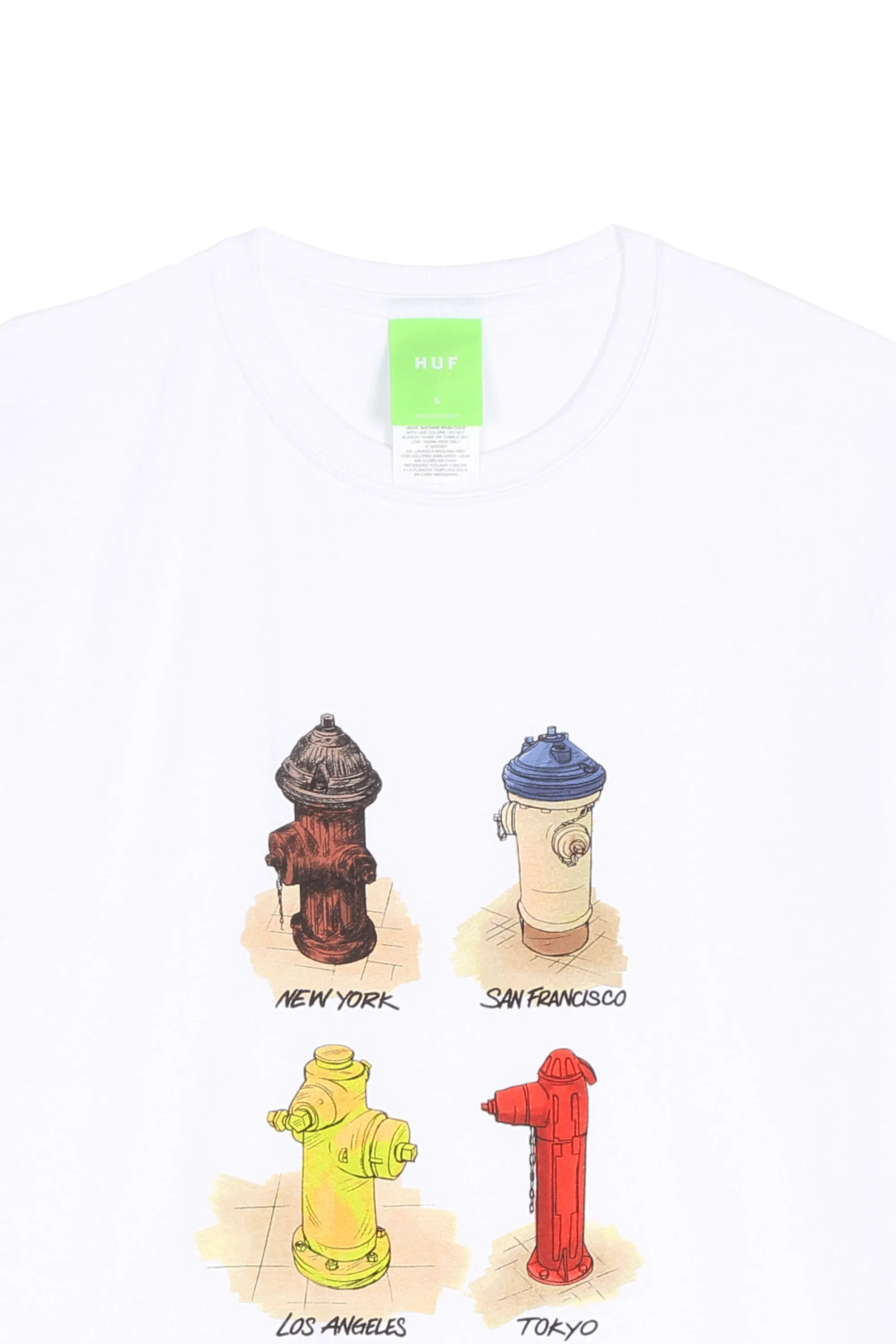 T-shirt Blanc Huf - Homme | Citadium