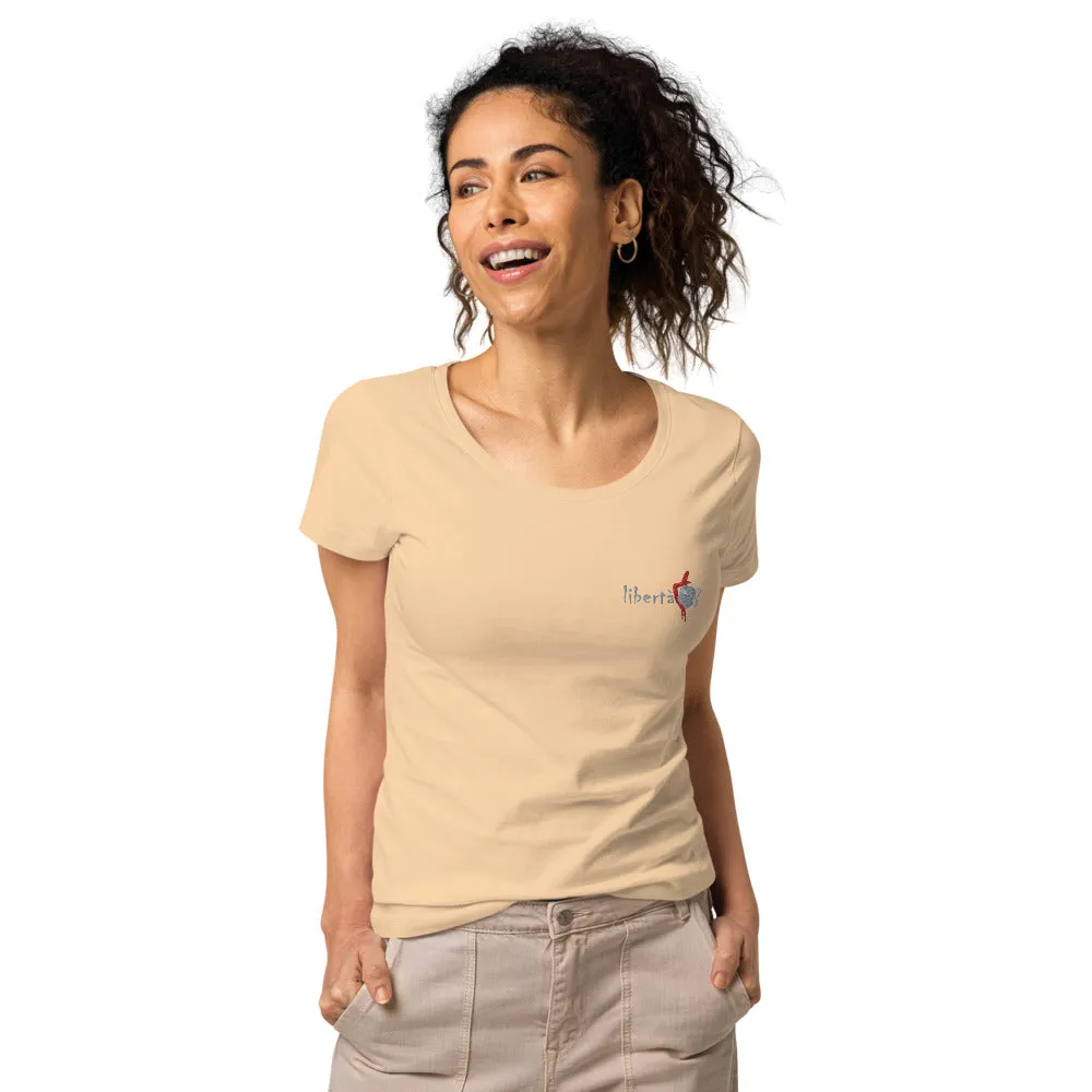 T-shirt Brodé éco-responsable Libertà