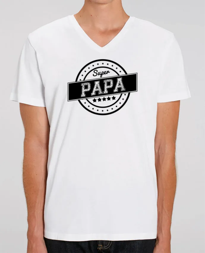 T-shirt homme Super papa par justsayin