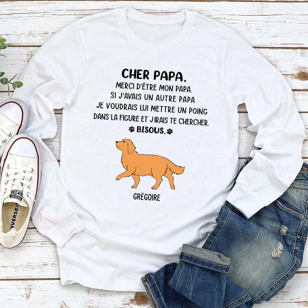 Custom Long Sleeve T-Shirt - Dear Mom Kisses