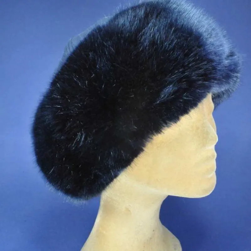 Buy Unique French-Made Women's Fur and Leather Hat - Shop Piece Handcrafted in France