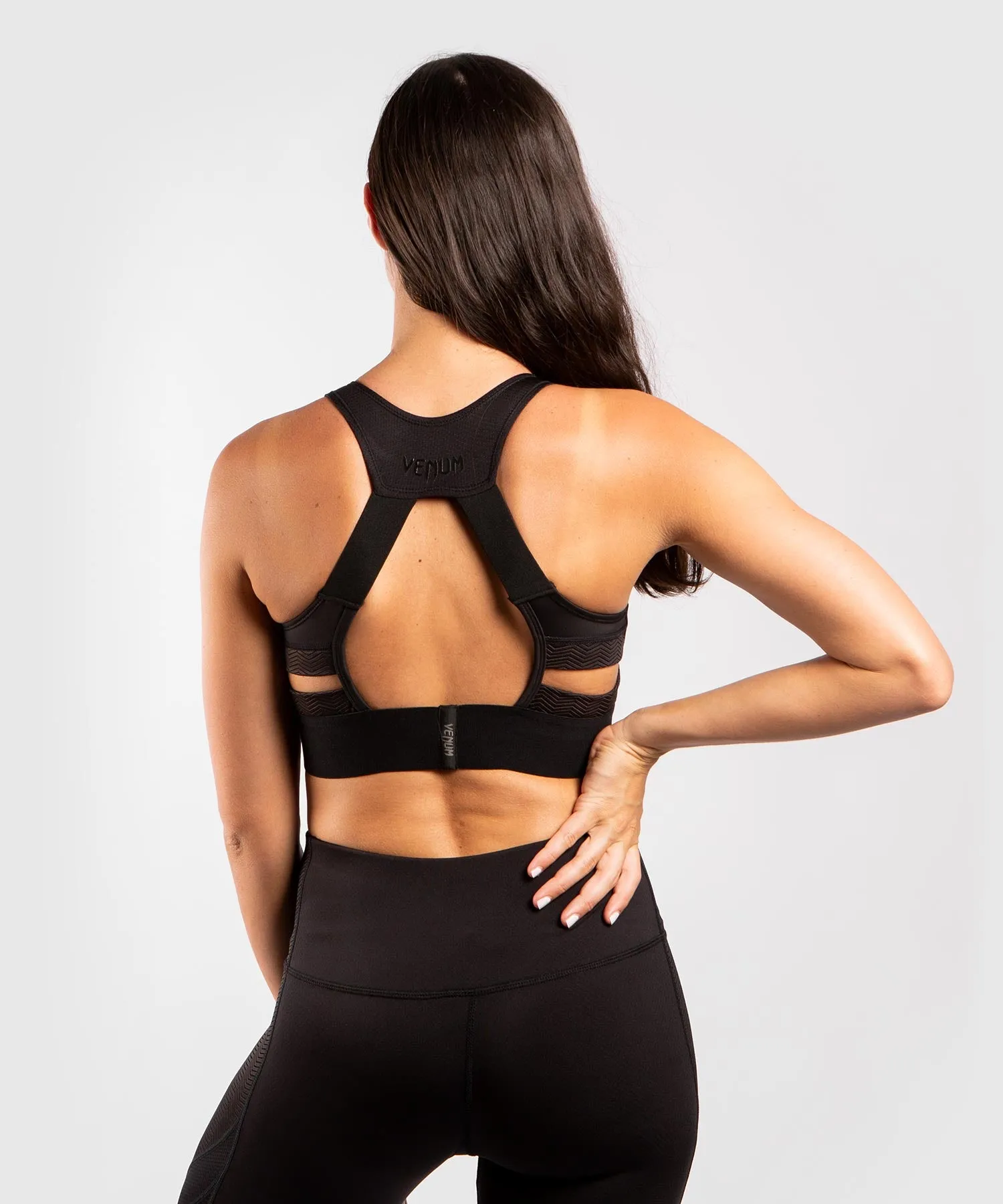 Venum G-Fit Sports Bra - Black/Black