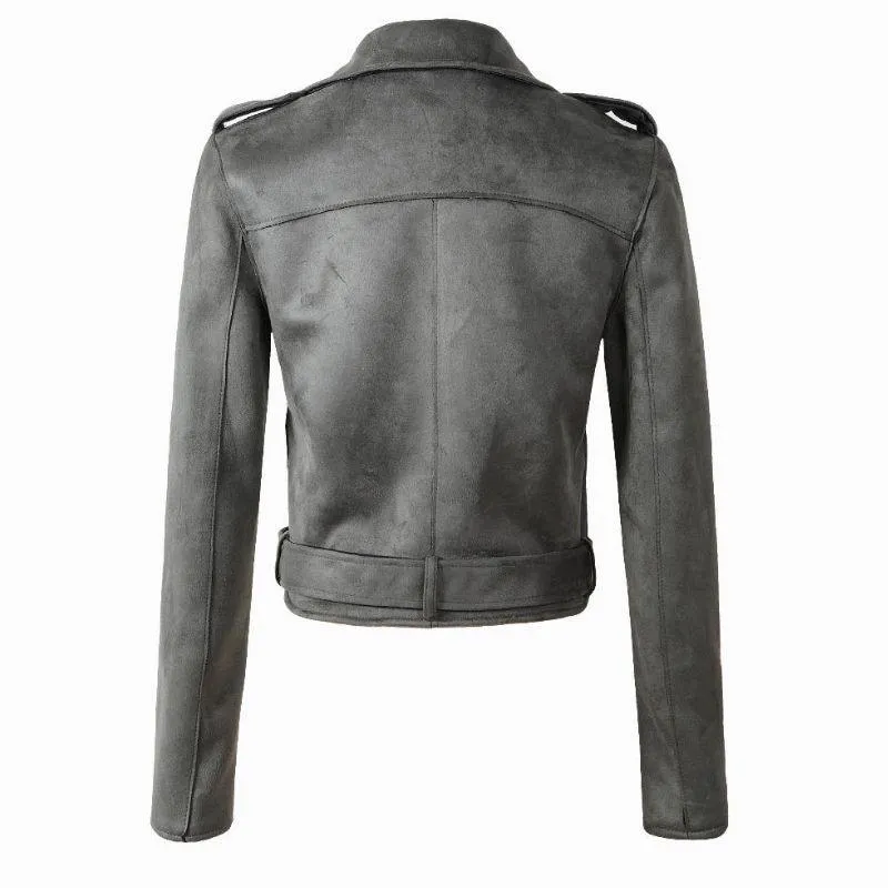 Veste aviateur femme couleur gris - Mon Aviateur