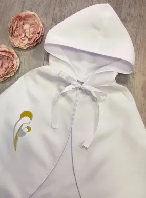 Virgin and Child long baptism cape