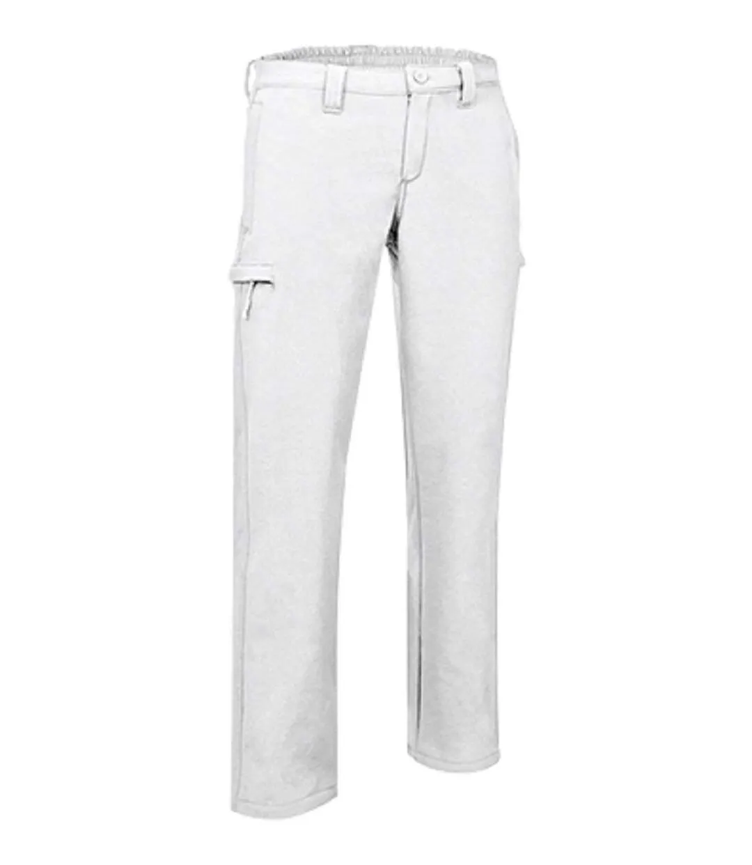 Work Softshell Pants - Men - RUGO - White