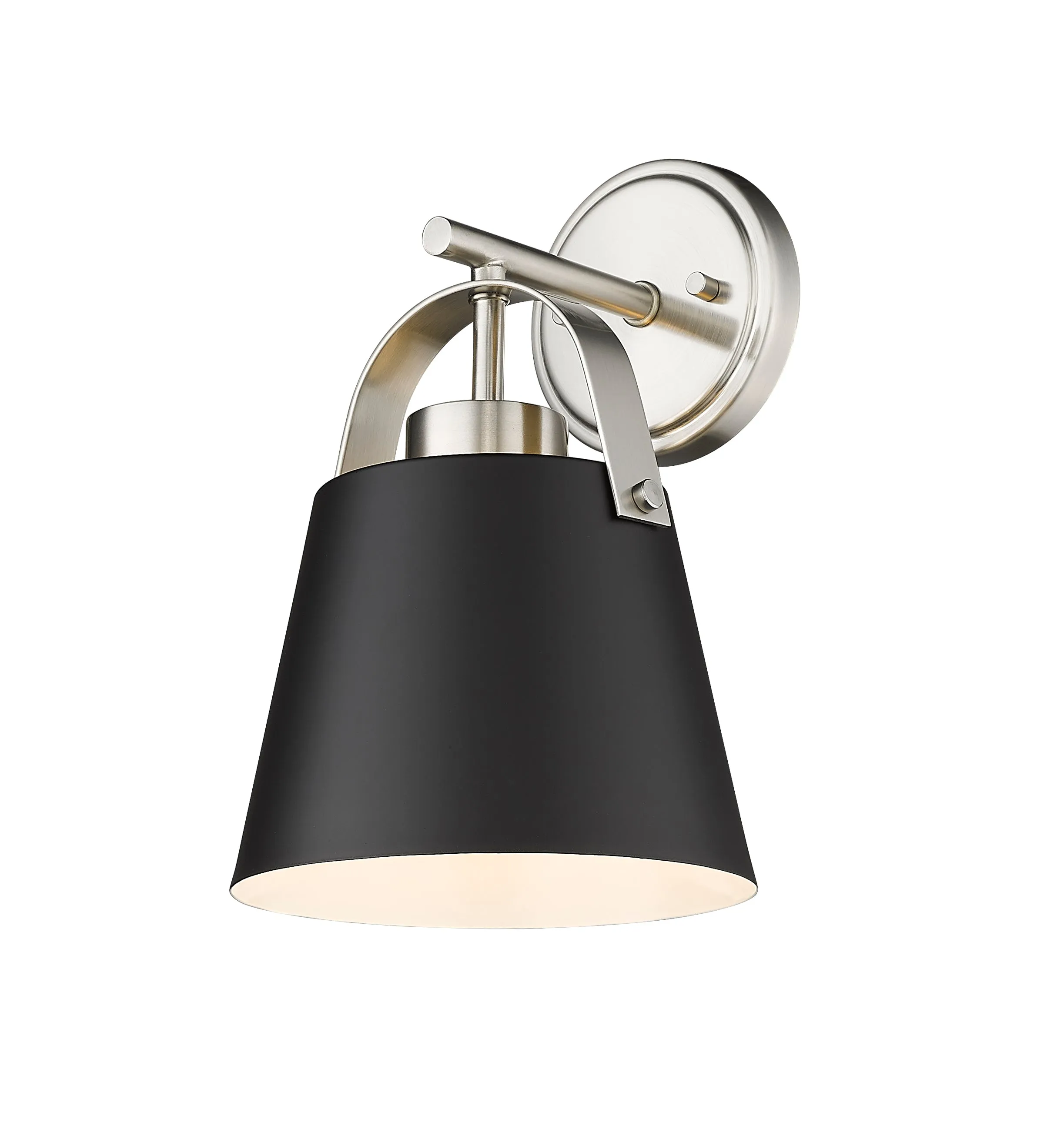 Z-STUDIO Murale Noir, Nickel - 726-1S-MB+BN | Z-LITE